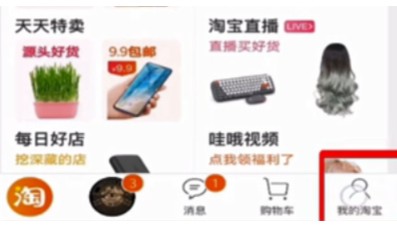 哪里可以看到淘宝账号？